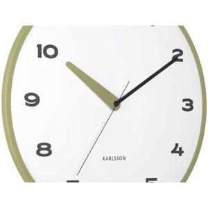 Present Time Karlsson Wall Clock Brisk Dome